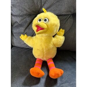 Vintage 1995 Tyco Sesame Street Talking Big Bird Plush Toy Collectible WORKS